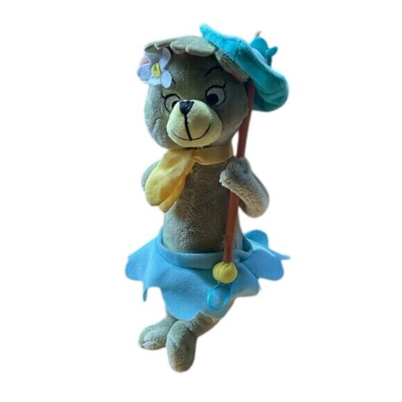 Boo Boo and Cindy Bear Stuffed Animal Hanna-Barbera Yogi Plush - Picture 2 of 8